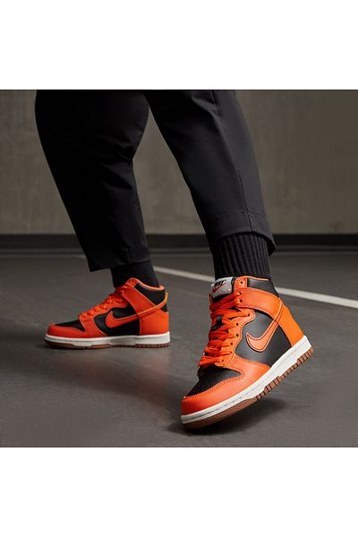 Nike Dunk High Turuncu Sneaker Ayakkab Sportie Fiyat Yorumlar Trendyol