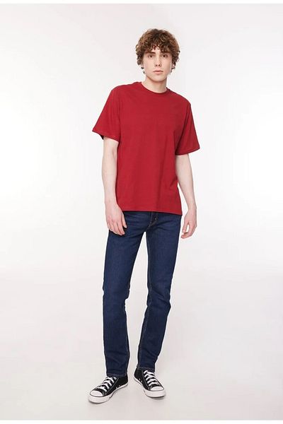 Levi's Ανδρικό μπλουζάκι με λαιμόκοψη βαμβακερή χαλαρωτική εφαρμογή A9437