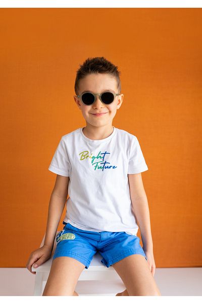 SOLEDA Olive Green Sunglasses for Children 6-12 Years