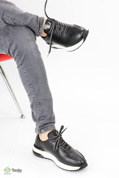 MARCOMEN Men's Genuine Leather Casual Sports Style Orthopedic Shoes