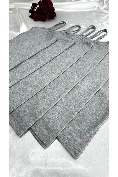 Clara Butik Giyim Women's Cotton Lycra 6-Piece Stringed Undershirt