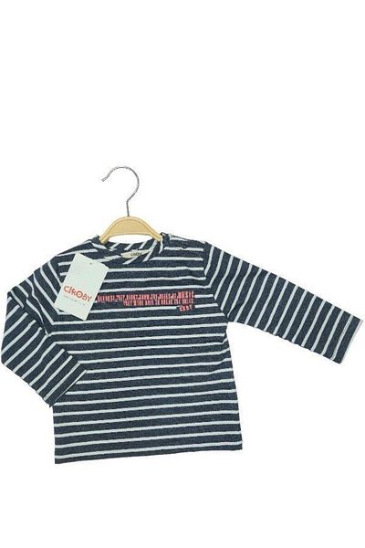 Çikoby Baby Boy Cotton Striped Thin Long Sleeve Blouse