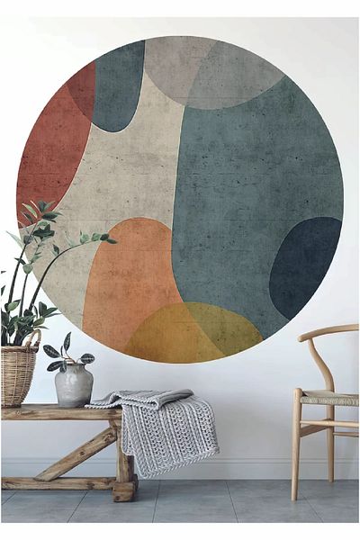 Sticker Ekspres Autocolant decorativ de perete Boho Art Bohemian Circle
