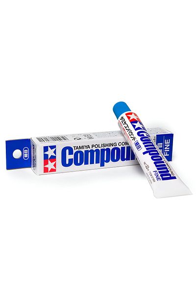 TAMIYA Polishing Compound - Fine (22 ml), Hobby Painting Material
