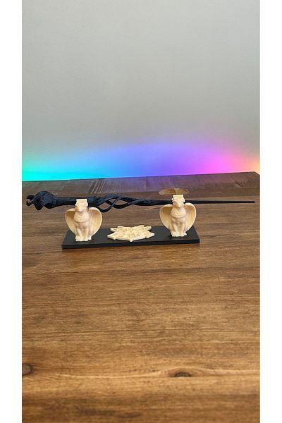 Shaddshop Harry Potter Den Miriam Fig's Wand and Wand Stand Figure