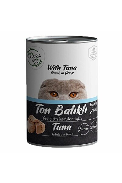 Natura Pet Eco Ton Balıklı Yetişkin Kedi Konservesi Gravy 400 Gr X 6
