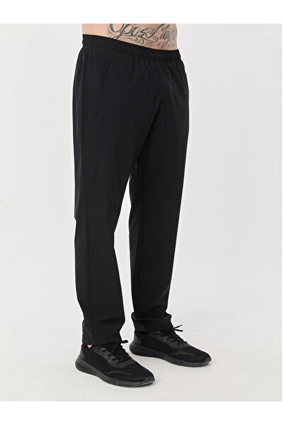 JustBS Crne široke kroj unisex trenirke