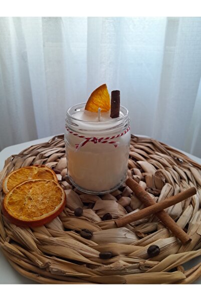 mielle organics Portakal Ve Tarçın Kokulu Kavanoz Mum