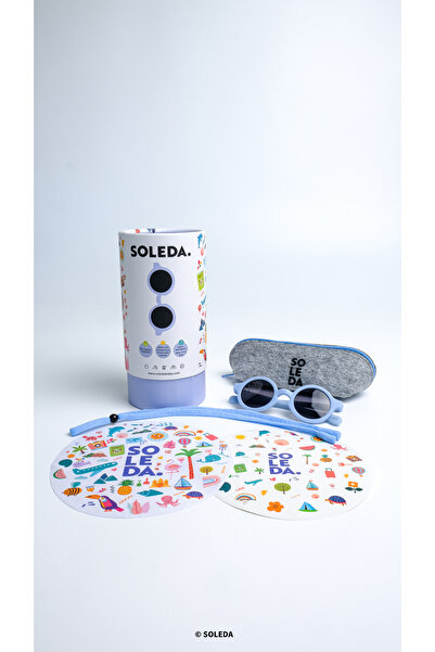 SOLEDA 0-12 Months Baby Sunglasses Sky Blue