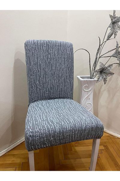 TUCHMALL Κάλυμμα καρέκλας Ζακάρ εύκαμπτο και ελαστικό κάλυμμα καρέκλας 1 τεμάχιο