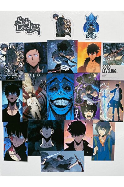 Hara Company Pachet de autocolante Anime Moments din Solo Leveling