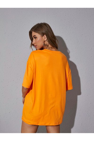 DAXİS Sportwear Company Γυναικείο μπλουζάκι Oversize Crew Neck
