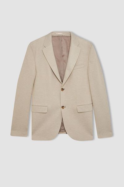 DeFacto Μπουφάν Blazer με επένδυση μοντέρνα εφαρμογή - C5777AX24SP