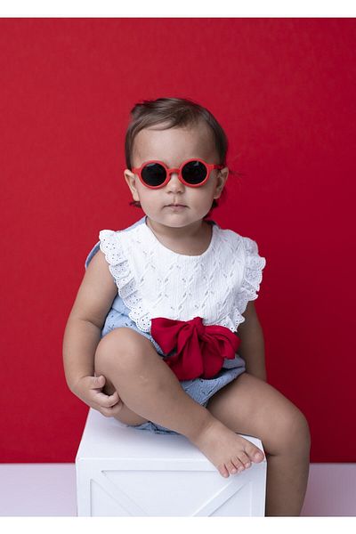 SOLEDA Strawberry Sunglasses for 12-36 Months Baby