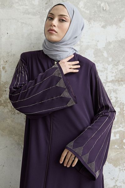 InStyle Stoned Wide Arm Ferace - Plum