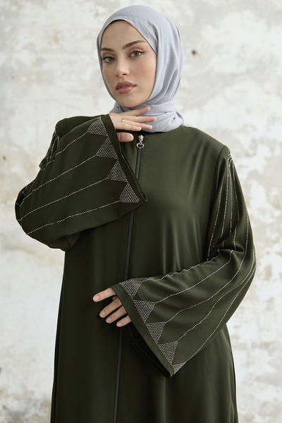 InStyle Кам'яна широка рукава фераса - хакі