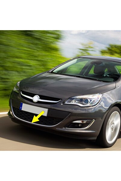 Bisra Opel Astra J 2012-2015 Ön Uyumlu Tampon Orta Izgaranın Krom Çıtası 1322022