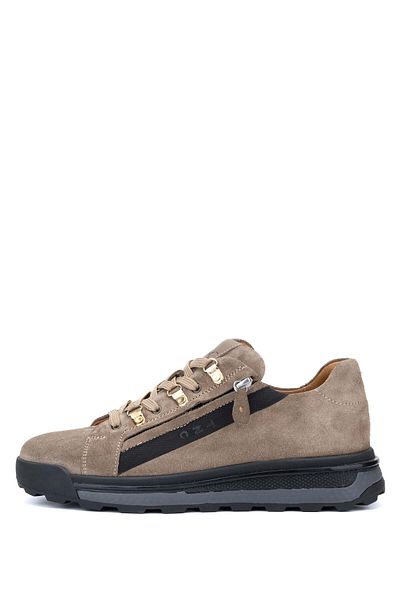 Tamer Tanca Men's Genuine Leather Mink Suede Casual Shoes