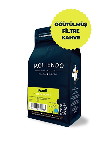 Moliendo Finest Coffee Brasil Bossa Nova Yöresel Kahve (Öğütülmüş Filtre Kahv...