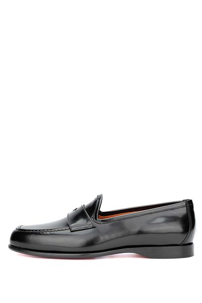 Tamer Tanca Genuine Leather Men's Black Loafer - Opening Shoes