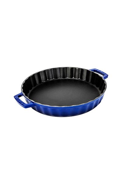 Lava Cast Round Rosto and Oven Tray Cast Iron Solid Double Handle Diameter(Ø)30cm