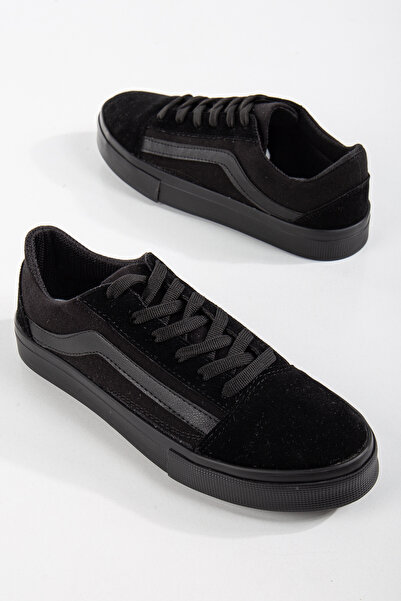 MİSSWEMODASHOES Vns Kömür Spor Ayakkabı
