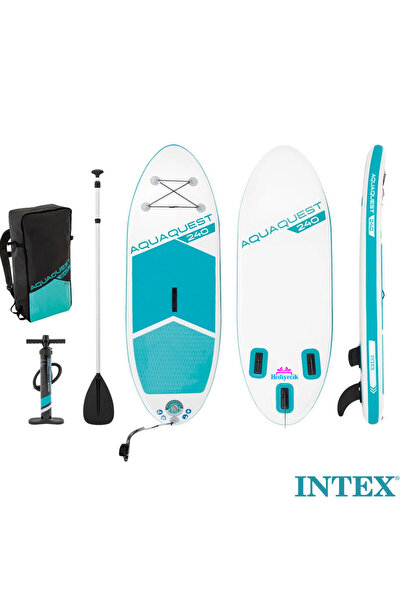 hediyecik Aqua Quest 240 Şişme Sörf Tahtası Set 244x76x13 Cm