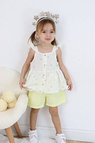 Harika KIDS Girl's Shirt and Shorts Set