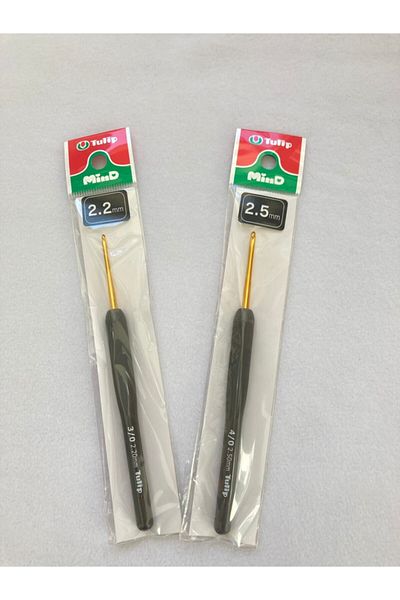 Tulip Etimo Mind Soft Silicone Handle Σετ βελονάκι 2 τεμαχίων 2,2 και 2,5 mm
