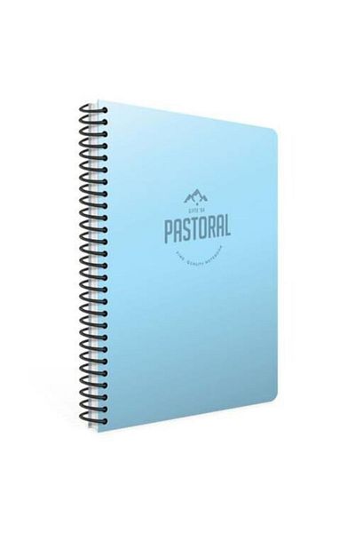Gıpta Caiet Pastoral Spiral Copertă Plastic A6 80 Foi În carouri