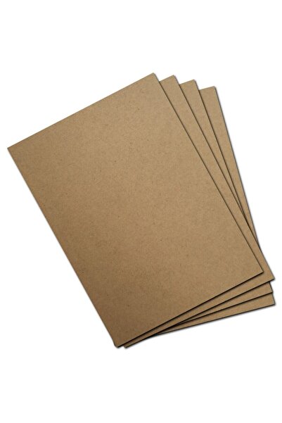 Kraft A4 Kağıt 90 Gr 50 Adet Saman Kağıt Paketleme Hobi Etiket