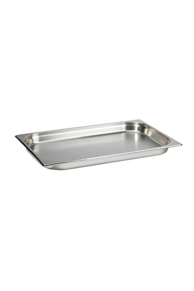 Natsan Paslanmaz Çelik Gastronom/gastronorm Küvet Gn 1/1-20 (53 X 32,5 X 2 CM)