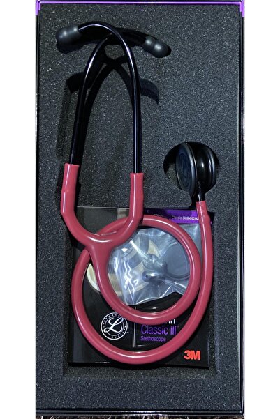 Littmann Siyah Class 3 5868 Bordo Steteskop