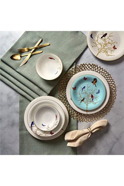 Karaca Fine Pearl Grace Mint 58 Parça 12 Kişilik Inci Yemek Takımı