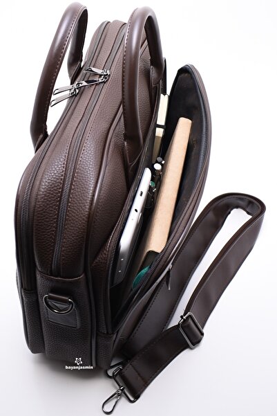 LOS ANGELES POLO CLUB Коричнева сумка для ноутбука та документів