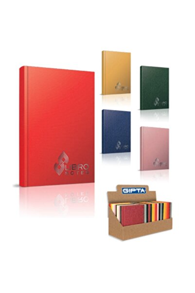 Gıpta 80 Yaprak 10x14 Libro Iplik Dikiş Sert Kapak Kareli Defter
