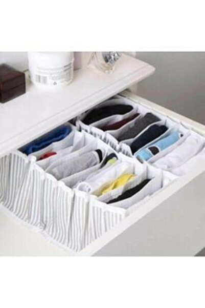 KUT FLY منظم أدراج الأكورديون داخل الخزانة - حجم صغير 2 قطعة