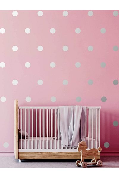 Tilki Dünyası Culoare Argintie 5x5cm 40 Bucuri Buline