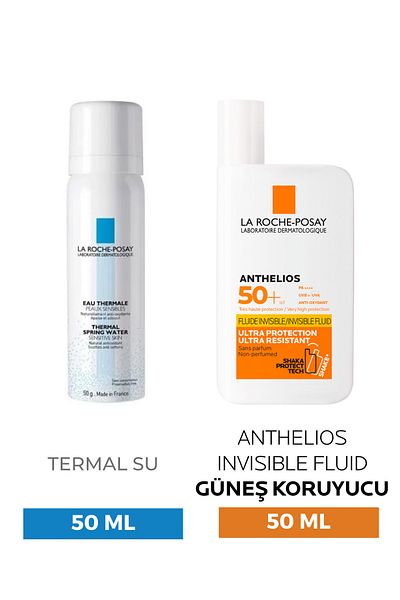 La Roche Posay Anthelios Shaka Fluid Face Sunscreen - SPF 50 + Thermal Water 50 Ml