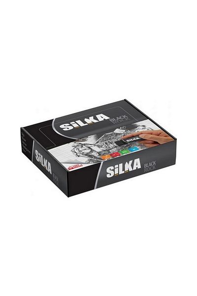 Silkar Silka Exam Grade Black Eraser Mini Size (Sg-6) Box of 30