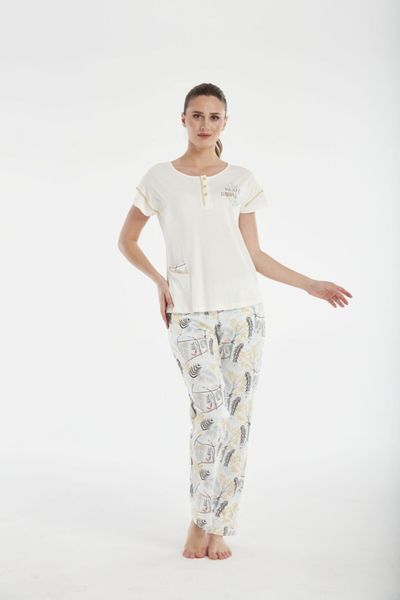 Relax Mode Women's Thermal Pajama Set - 10558 - Trendyol