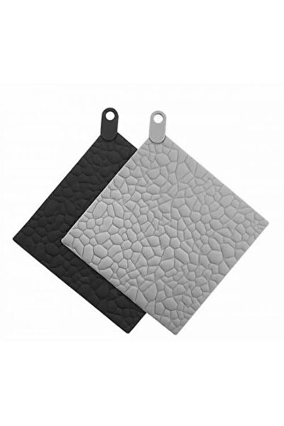 Eda Döküm Granit Kaplama Kare Sahan 2'li Set (18-20) Cm