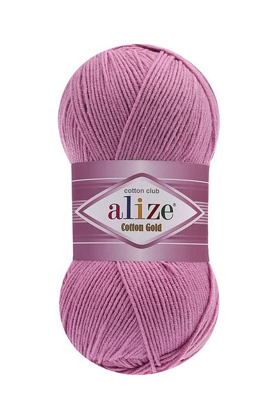 Alize Cotton Gold 98 (ροζ) Amigurumi Thread 5 Τεμάχια
