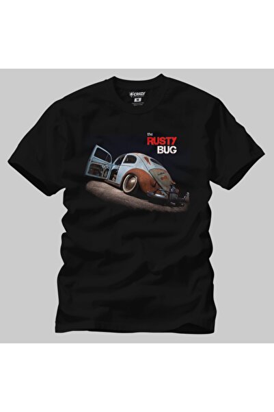 Crazy Muška crna majica