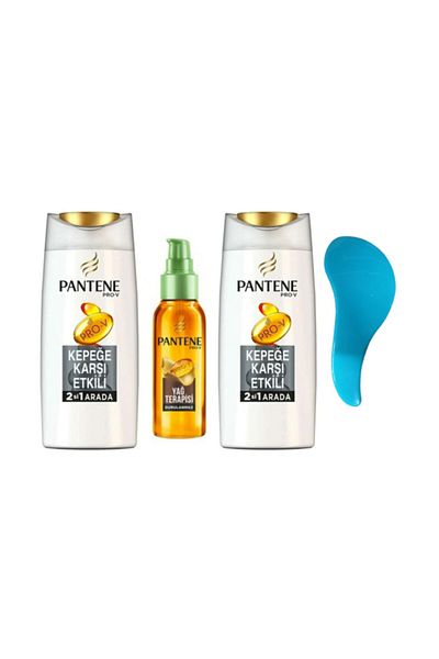 Pantene 700ml X 2 Anti-Dandruff Effective Shampoo + Oil Therapy