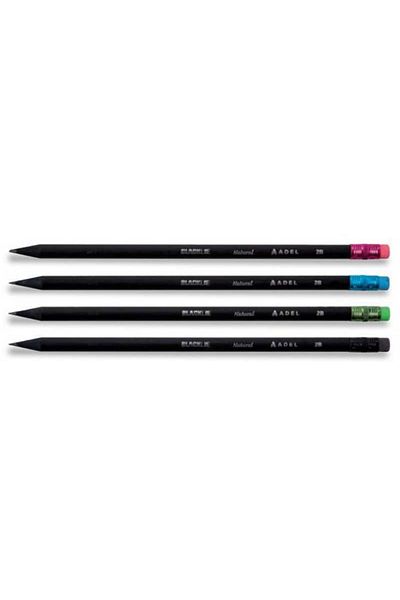 Adel Black Eraser Pencil 2b