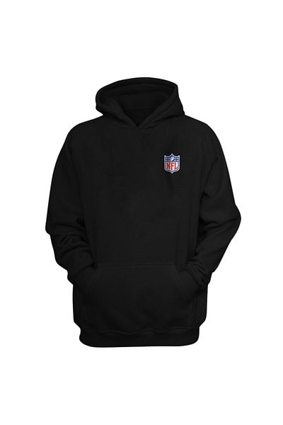 usateamfans Nfl Logo Hoodie (πλεκτό) (μαύρο - κόκκινο)