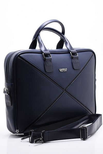 LOS ANGELES POLO CLUB Laptop și servietă bleumarin