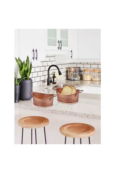 The Mia Bread Serving 28 x 17 Cm - Copper