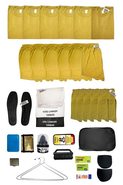 Asker Marketi Economic Soldier Set of 6: Soldier Undershirt Socks Boxers - Soldier Supplies